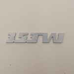 nápis 353W antikor matný 3mm